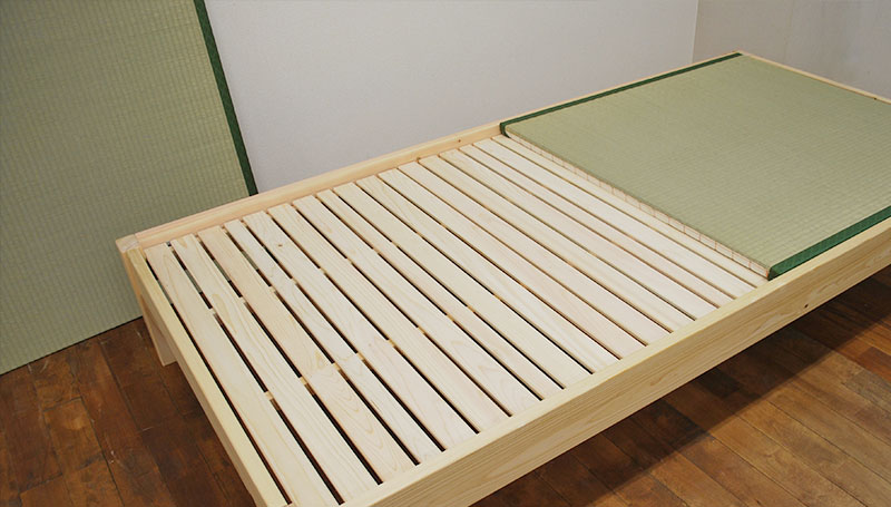 畳ベッドの構造と畳の種類
